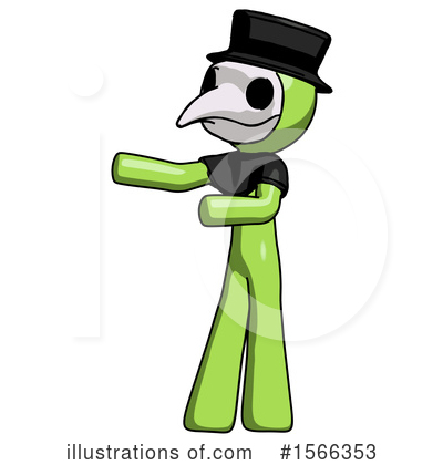Royalty-Free (RF) Green Design Mascot Clipart Illustration by Leo Blanchette - Stock Sample #1566353