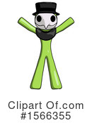 Green Design Mascot Clipart #1566355 by Leo Blanchette
