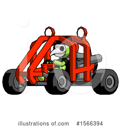 Royalty-Free (RF) Green Design Mascot Clipart Illustration by Leo Blanchette - Stock Sample #1566394