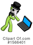 Green Design Mascot Clipart #1566401 by Leo Blanchette