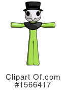Green Design Mascot Clipart #1566417 by Leo Blanchette