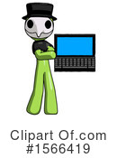 Green Design Mascot Clipart #1566419 by Leo Blanchette