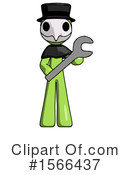 Green Design Mascot Clipart #1566437 by Leo Blanchette