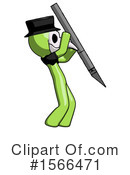 Green Design Mascot Clipart #1566471 by Leo Blanchette