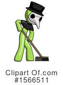 Green Design Mascot Clipart #1566511 by Leo Blanchette