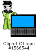 Green Design Mascot Clipart #1566544 by Leo Blanchette