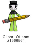 Green Design Mascot Clipart #1566564 by Leo Blanchette