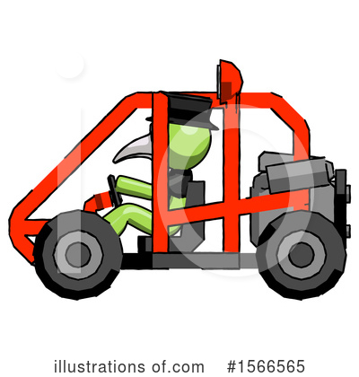 Royalty-Free (RF) Green Design Mascot Clipart Illustration by Leo Blanchette - Stock Sample #1566565