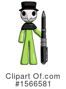Green Design Mascot Clipart #1566581 by Leo Blanchette