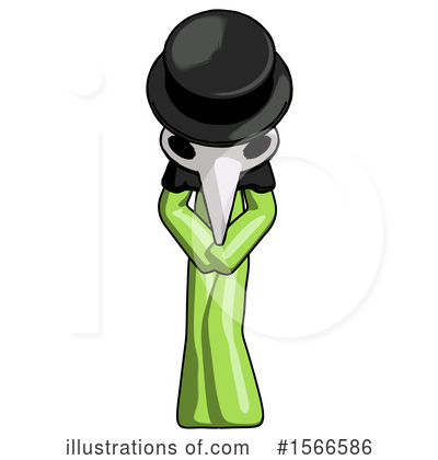 Royalty-Free (RF) Green Design Mascot Clipart Illustration by Leo Blanchette - Stock Sample #1566586