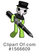 Green Design Mascot Clipart #1566609 by Leo Blanchette