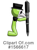 Green Design Mascot Clipart #1566617 by Leo Blanchette