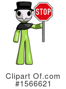 Green Design Mascot Clipart #1566621 by Leo Blanchette