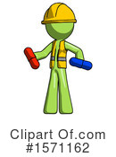 Green Design Mascot Clipart #1571162 by Leo Blanchette