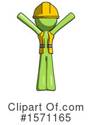 Green Design Mascot Clipart #1571165 by Leo Blanchette