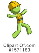 Green Design Mascot Clipart #1571183 by Leo Blanchette