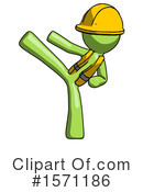 Green Design Mascot Clipart #1571186 by Leo Blanchette