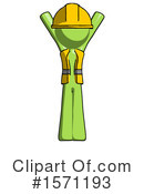 Green Design Mascot Clipart #1571193 by Leo Blanchette