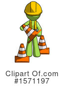 Green Design Mascot Clipart #1571197 by Leo Blanchette