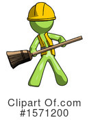 Green Design Mascot Clipart #1571200 by Leo Blanchette