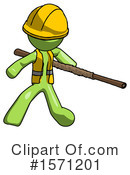 Green Design Mascot Clipart #1571201 by Leo Blanchette