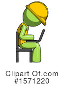 Green Design Mascot Clipart #1571220 by Leo Blanchette