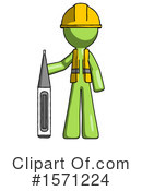 Green Design Mascot Clipart #1571224 by Leo Blanchette