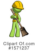 Green Design Mascot Clipart #1571237 by Leo Blanchette