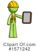 Green Design Mascot Clipart #1571242 by Leo Blanchette