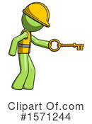 Green Design Mascot Clipart #1571244 by Leo Blanchette