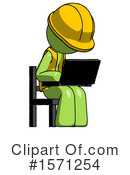Green Design Mascot Clipart #1571254 by Leo Blanchette