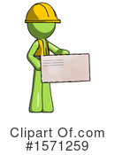 Green Design Mascot Clipart #1571259 by Leo Blanchette