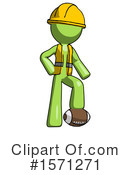 Green Design Mascot Clipart #1571271 by Leo Blanchette