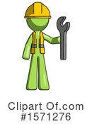 Green Design Mascot Clipart #1571276 by Leo Blanchette