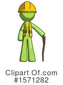 Green Design Mascot Clipart #1571282 by Leo Blanchette