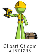 Green Design Mascot Clipart #1571285 by Leo Blanchette