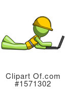 Green Design Mascot Clipart #1571302 by Leo Blanchette
