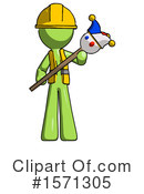 Green Design Mascot Clipart #1571305 by Leo Blanchette