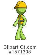 Green Design Mascot Clipart #1571308 by Leo Blanchette