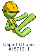 Green Design Mascot Clipart #1571311 by Leo Blanchette
