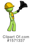 Green Design Mascot Clipart #1571337 by Leo Blanchette