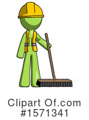 Green Design Mascot Clipart #1571341 by Leo Blanchette