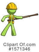 Green Design Mascot Clipart #1571346 by Leo Blanchette