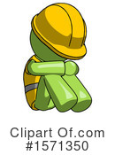 Green Design Mascot Clipart #1571350 by Leo Blanchette