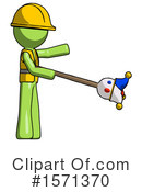 Green Design Mascot Clipart #1571370 by Leo Blanchette