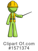 Green Design Mascot Clipart #1571374 by Leo Blanchette