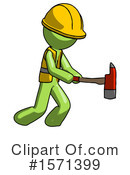 Green Design Mascot Clipart #1571399 by Leo Blanchette