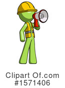 Green Design Mascot Clipart #1571406 by Leo Blanchette