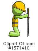 Green Design Mascot Clipart #1571410 by Leo Blanchette