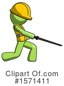 Green Design Mascot Clipart #1571411 by Leo Blanchette